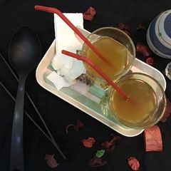 A picture of Gurr ka sharbat (that juice).