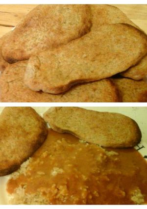 A picture of Easy Plain Naan Bread.