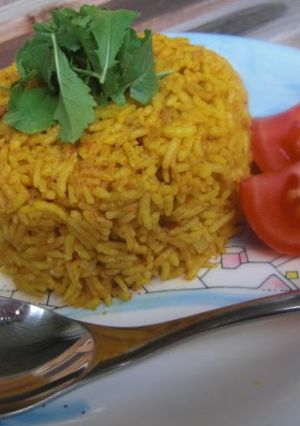 A picture of Easy Iranian Tomato Cinammon Pilaf.
