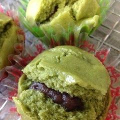 A picture of Fluffy Cake-Like Manju with Rice Flour.