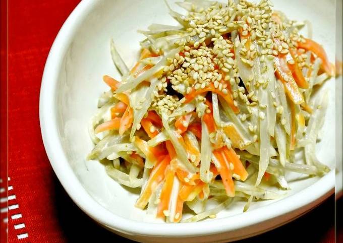 Japanese-Style Burdock Root Salad recipe main photo