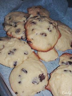 A picture of Chocolate chip cookies.