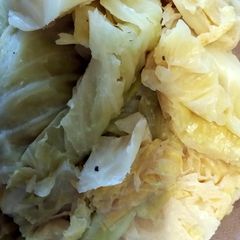 A picture of Steamed Cabbage.