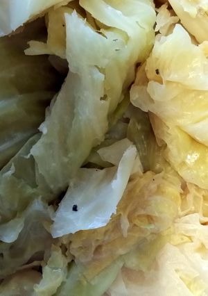 A picture of Steamed Cabbage.
