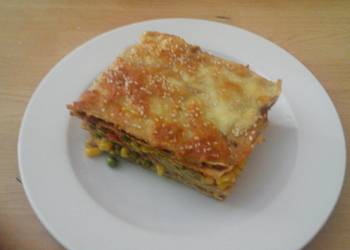 Easiest Way to Cook Yummy Low histamine vegetable and cheese pancakes lasagna