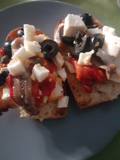 Una foto de Tostas
