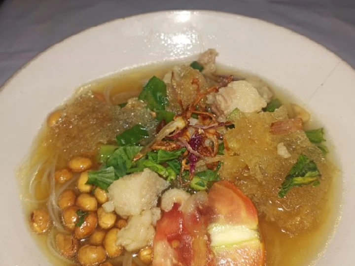 Cara Mudah Menyiapkan Resep Soto krecek jando sapi yang Lezat Anti Ribet, Mantap Sekali