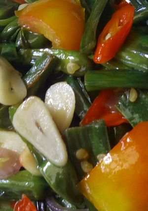 Foto resep Oseng2 genjer (bunga enceng gondok)