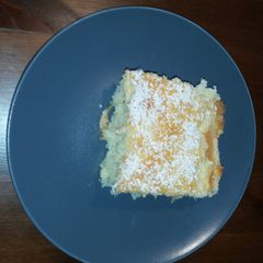 Lemon and coconut cake A picture of Lemon and coconut cake.
