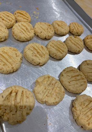 Foto resep Cornflakes mede cheese cookies (freegluten)