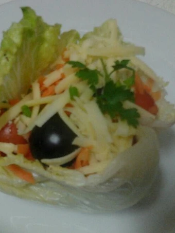 Easy Steps Prepare Recipes Ladybirds BBQ or Roast Lettuce Cups the Delicious Tasty.