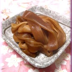 A picture of For Sushi--Slowly Stewed Kampyo (Dried Gourd).