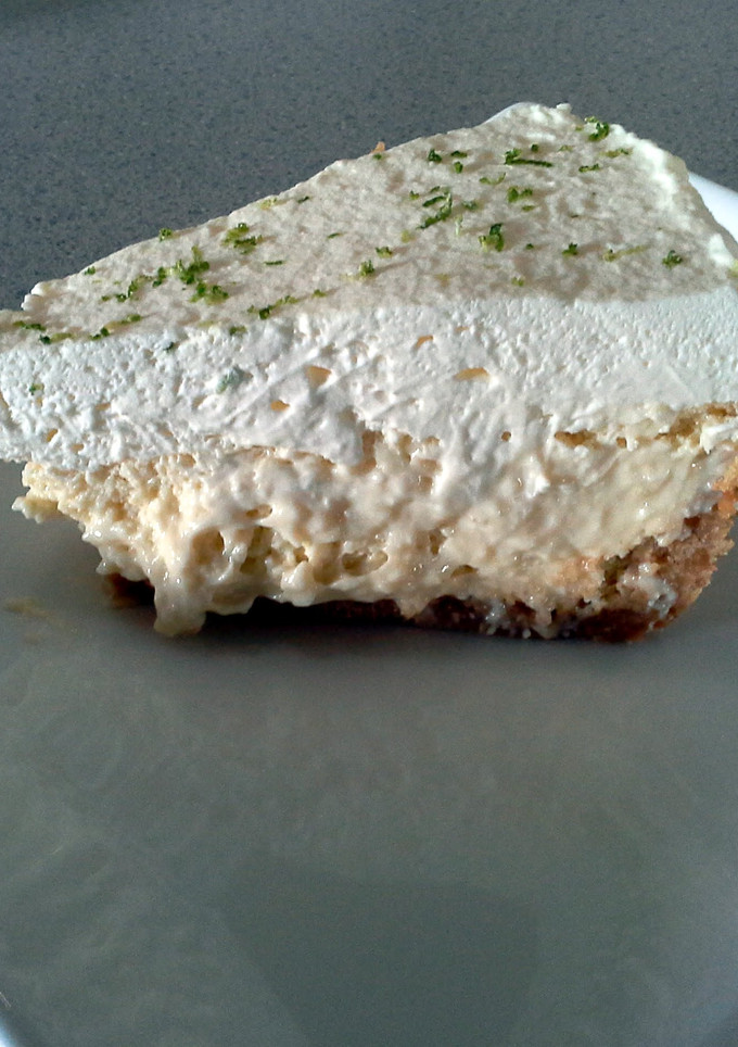 A picture of Key Lime Pie!.