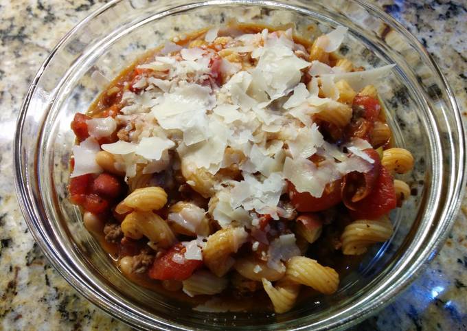 Recipe of Super Quick Homemade Joe&#39;s Pasta E Fagiolo