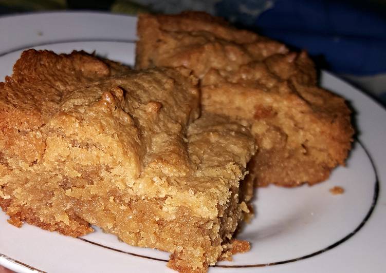 Recipe of Any-night-of-the-week Peanut Butter Blondies