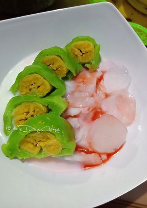 Foto resep Es Pisang Ijo