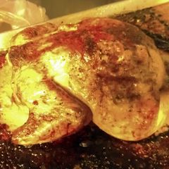 A picture of Roasted lime-cajun chicken.