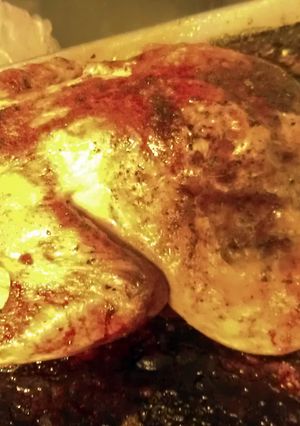 A picture of Roasted lime-cajun chicken.