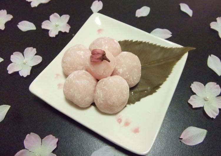 Steps to Prepare Quick Small Sakura Mochi