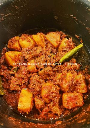 Foto resep Rendang daging sapi kentang