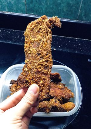 Hình của món Bò khô - Lợn khô.