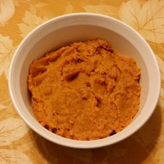 A picture of Mr Spock's Mashed Sweet Potatos.
