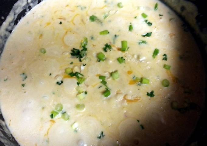 Very Cheesy potato soup