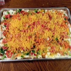 A picture of Vegetable Pizza.