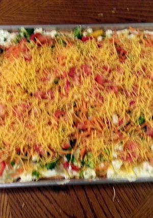 A picture of Vegetable Pizza.