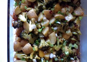How to Prepare Perfect Baked potato and broccoli casserole