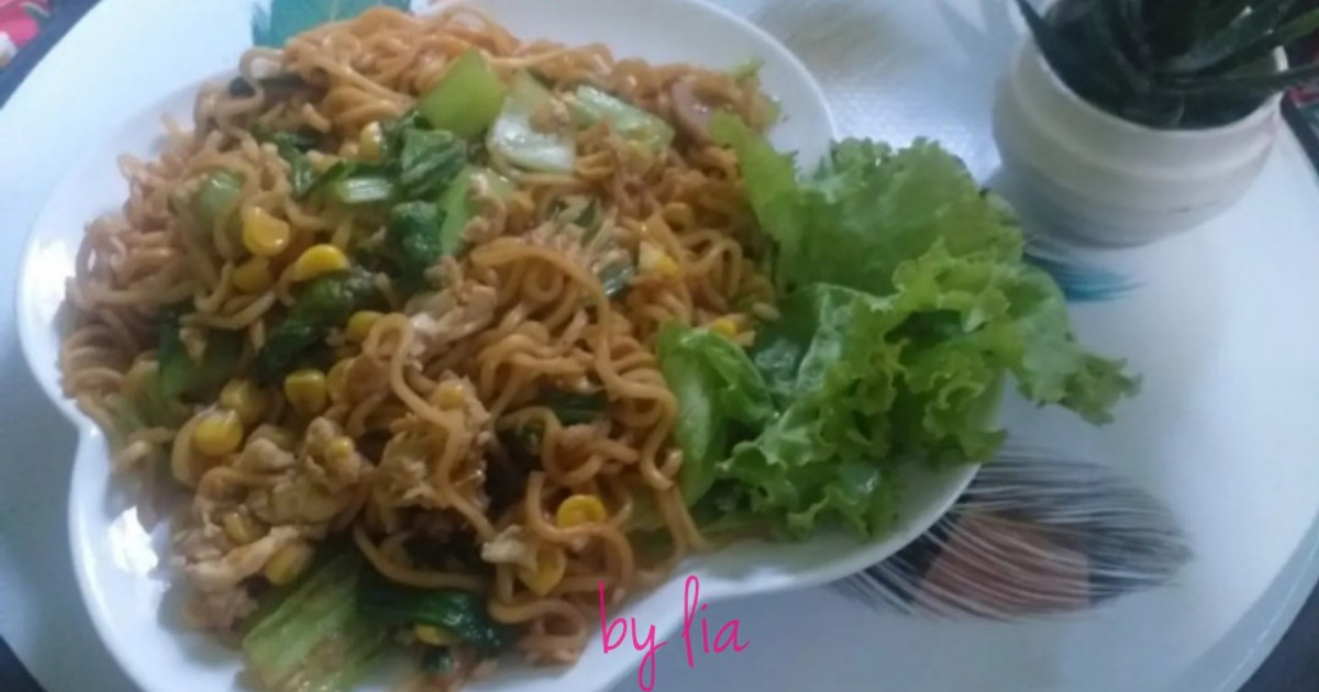 Resep Mie Goreng Mix Jagung Manis Favorit Bunda