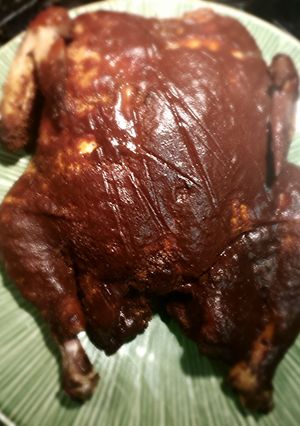 A picture of Easy Crock Pot Bbq Chicken.