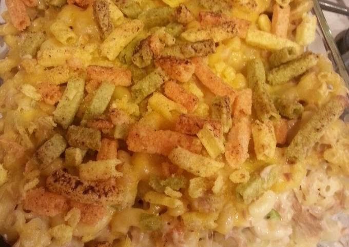 Easiest Way to Make Homemade Tuna potato noodle casserole