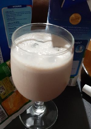 Foto resep Es Susu Milo