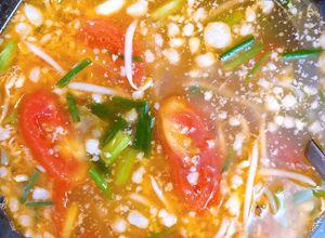 Hình của món Thịt băm nấu canh chua giải nhiệt mùa hè 👩🏻‍🍳.