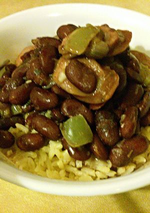 A picture of Pantry Day Red Beans & Rice.