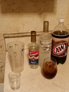 A picture of Diet Rootbeer Float.