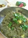 'Saag Paneer' Indian Spinach Curry