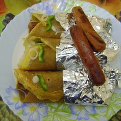 A picture of Egg Sausage Roll.