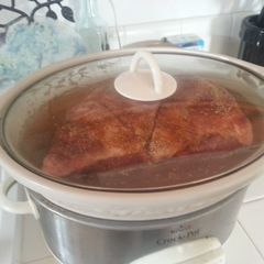 A picture of Crockpot Pulled Pork.