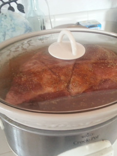 A picture of Crockpot Pulled Pork.