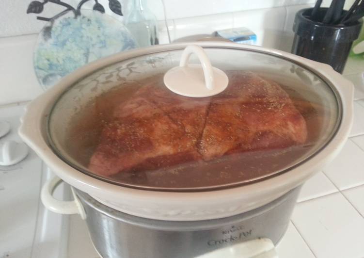 Steps to Prepare Quick Crockpot Pulled Pork