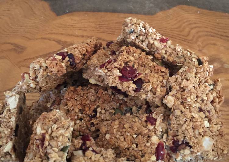 Steps to Prepare Super Quick Homemade Healthy Breakfast Bars