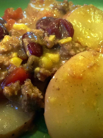 Easy Steps Make|Recipe} Cheesy Crockpot Cowboy Casserole, Can Pamper Your Tongue