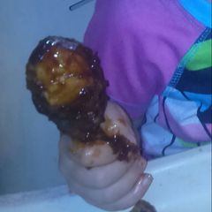 A picture of Momma's epic barbeque chicken.