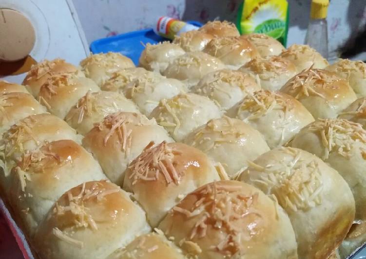 Resep: Roti sobek kasur isi coklat kejuu Ekonomis Untuk Jualan