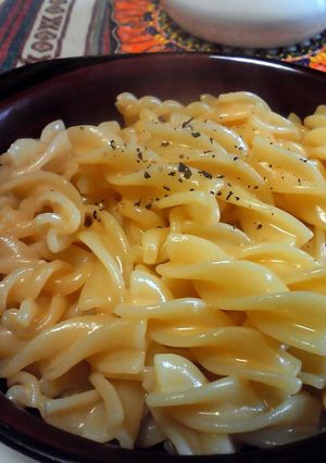A picture of Lunch for One Simple Macaroni Cheese.