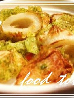 A picture of Chikuwa Fish Sticks and Cheese Isobe-yaki.