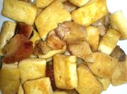 A picture of soya beans meat