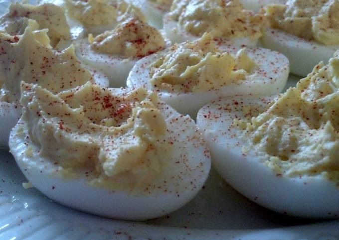 Recipe of Favorite Jaimie's simple deviled eggs